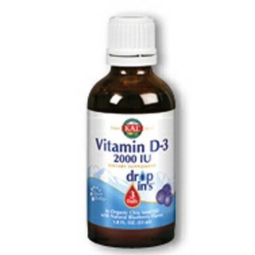 Kal Vitamina D3 2.000 UI Sabor Blueberry - 53 ml: Imunidade e Bem-Estar para o Seu Dia