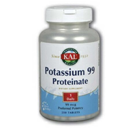 Kal Potássio Proteínaate 99 mg 250 Tabletes