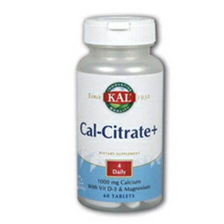 Kal Cal Citrato de 1000 mg 60 Tabletes