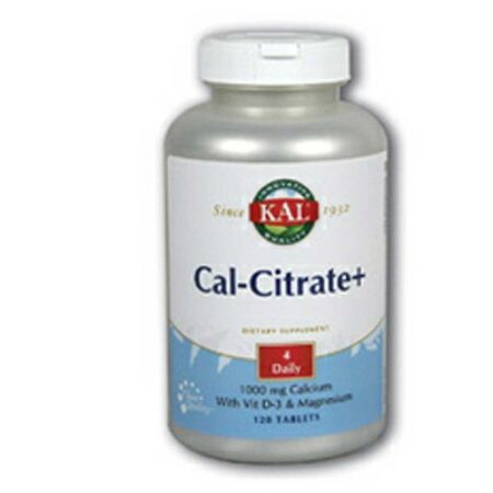 Kal, Cal-Citrato+ 1000 mg - 120 Tabletes