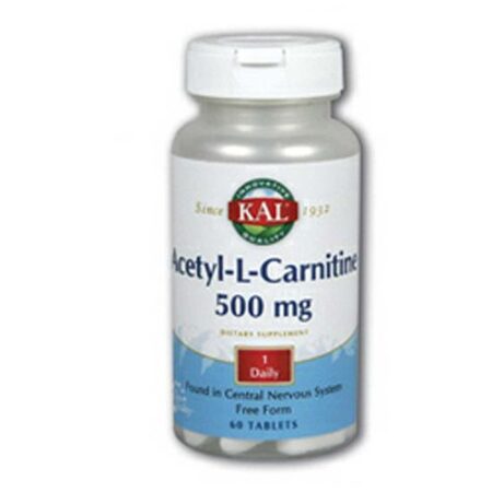 Kal Acetil-L-Carnitina 500 mg 60 Tabletes