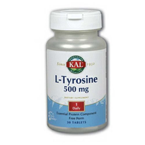 Kal L-Tirosina 500mg - 30 Tabletes: Foco e Energia para o Dia a Dia Brasileiro