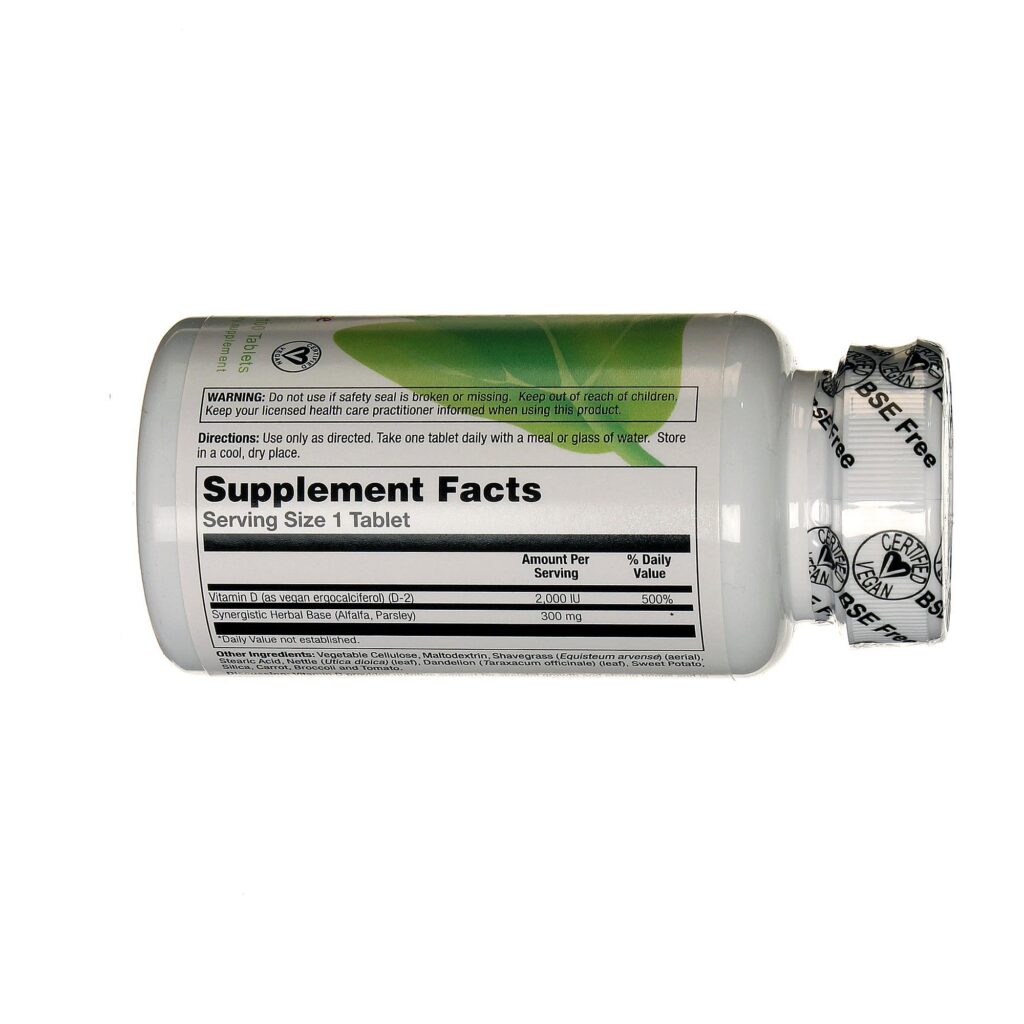 VegLife Supreme Vegan D™ 2000 UI - Vitamina D Vegana, 100 Tabletes - Imagem 2