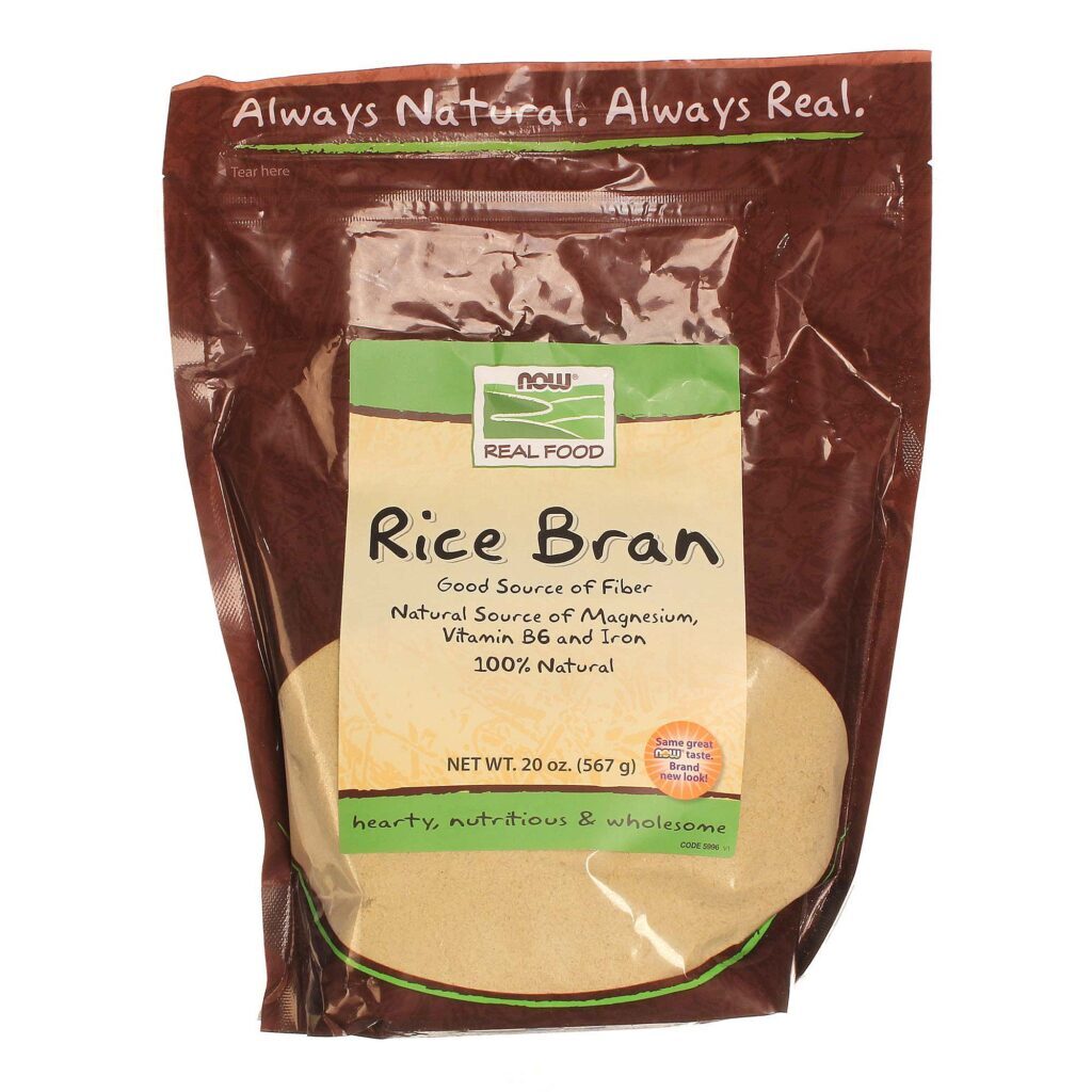 Now Foods Farelo de Arroz Integral - 567g: Nutrição e Saúde para Você