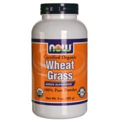 Now Foods Grama do Trigo Orgânica em Pó - 255g: Nutrição Verde Pura para Sua Saúde