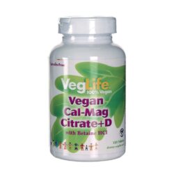 VegLife Citrato de Cal-Mag + D Vegan - 180 Tabletes: Saúde Óssea Vegana Completa