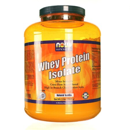 Now Foods, Proteína Whey Isolada, Baunilha 2.26 kg