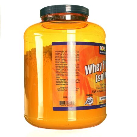 Now Foods, Proteína Whey Isolada, Baunilha 2.26 kg - Image 3