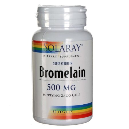 Solaray Bromelina 60 Cápsulas