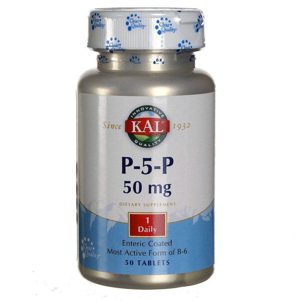 Kal P-5-P 50 mg: Vitamina B6 Essencial para Sua Saúde - 50 Tabletes