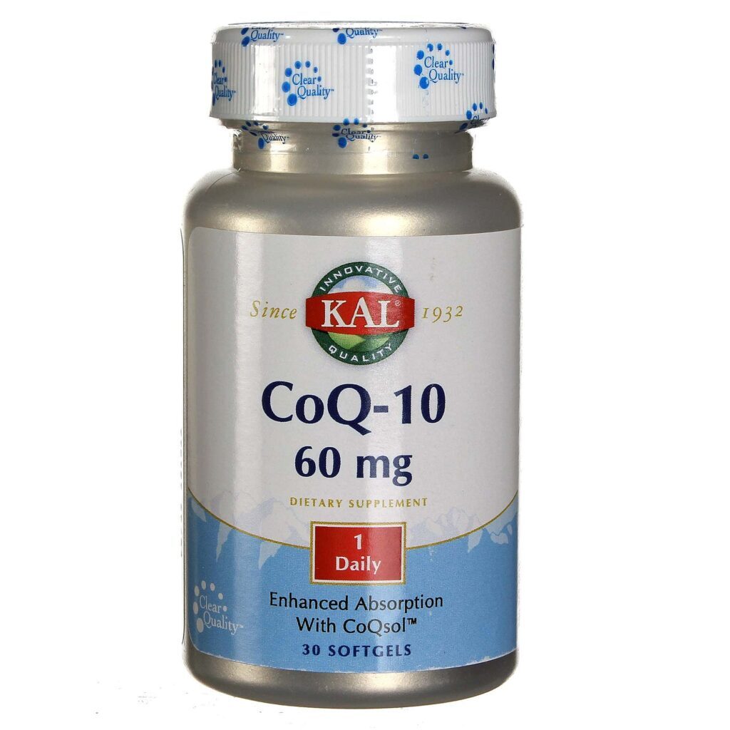 Kal CoQ-10 60 mg 30 Cápsulas: Energia e Bem-Estar para o Seu Dia a Dia