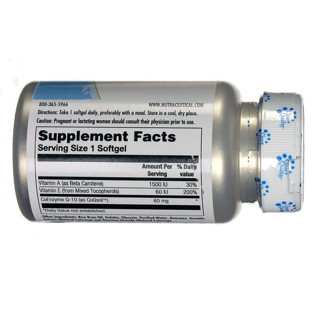 Kal CoQ-10 60 mg 30 Cápsulas: Energia e Bem-Estar para o Seu Dia a Dia - Imagem 2