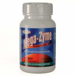Mega-Zyme® Enzymatic Therapy: 100 Tabletes para Digestão e Bem-Estar