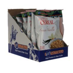 Kay's Naturals Cereal Proteico Baunilha 6 Pacotes (34g Cada) - Energia e Nutrição
