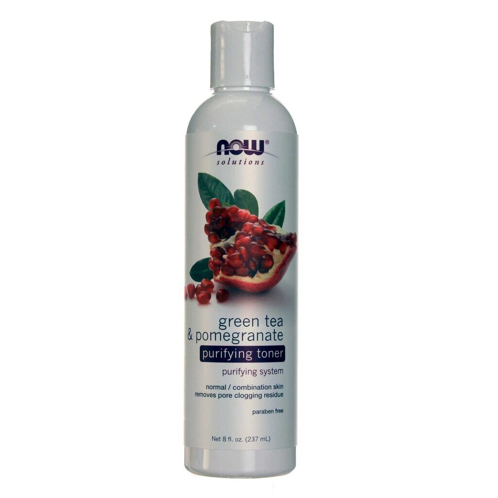 Now Foods Tônico Purificante Chá Verde e Romã - 237ml (8 fl oz) Pele Radiante
