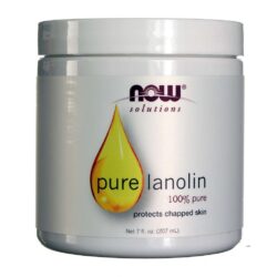 Lanolina 100% Pura Now Foods 207ml: Hidratação e Nutrição Profunda para Pele e Cabelos