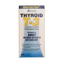 Absolute Nutrition Estimulador Metabólico Radical da Tireoide T-3 - 180 Cápsulas