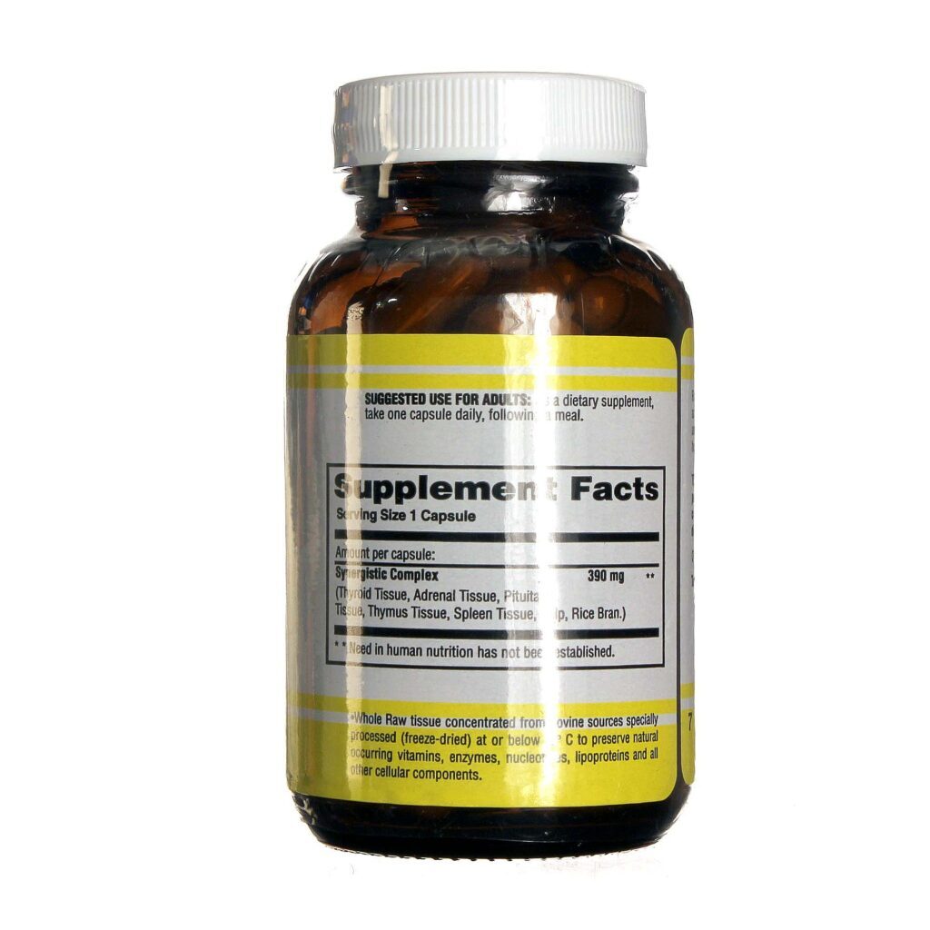 Tireóide Natural - 90 Cápsulas - Suporte Hormonal Natural Sources Brasil - Imagem 2