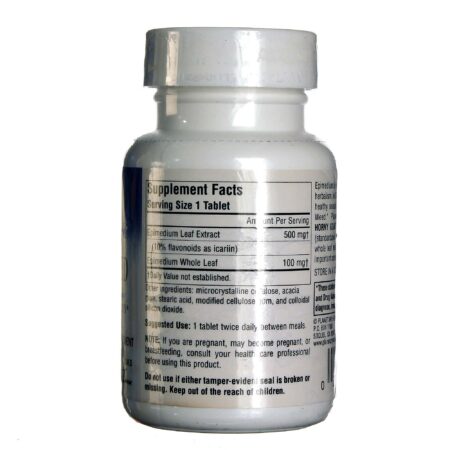 Planetary Herbals, Semente de Epimedium Espectro Completo 600 mg - 45 Tabletes - Image 2