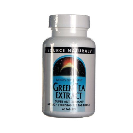 Source Naturals, Extrato de Chá Verde 175 mg EGCG 500 mg - 60 Tabletes