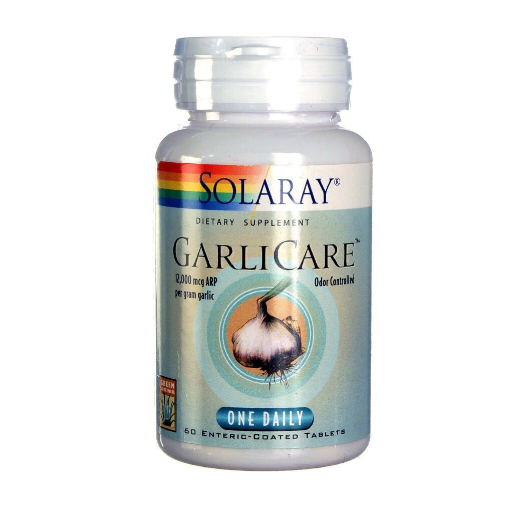 Solaray Alhoare 60 Tabletes: Potencialize Sua Saúde com Alho Concentrado