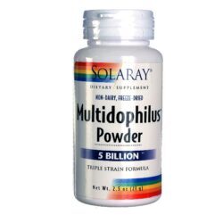 Solaray Multidophilus Pó: Probióticos Essenciais para o Seu Bem-Estar Digestivo – 71g