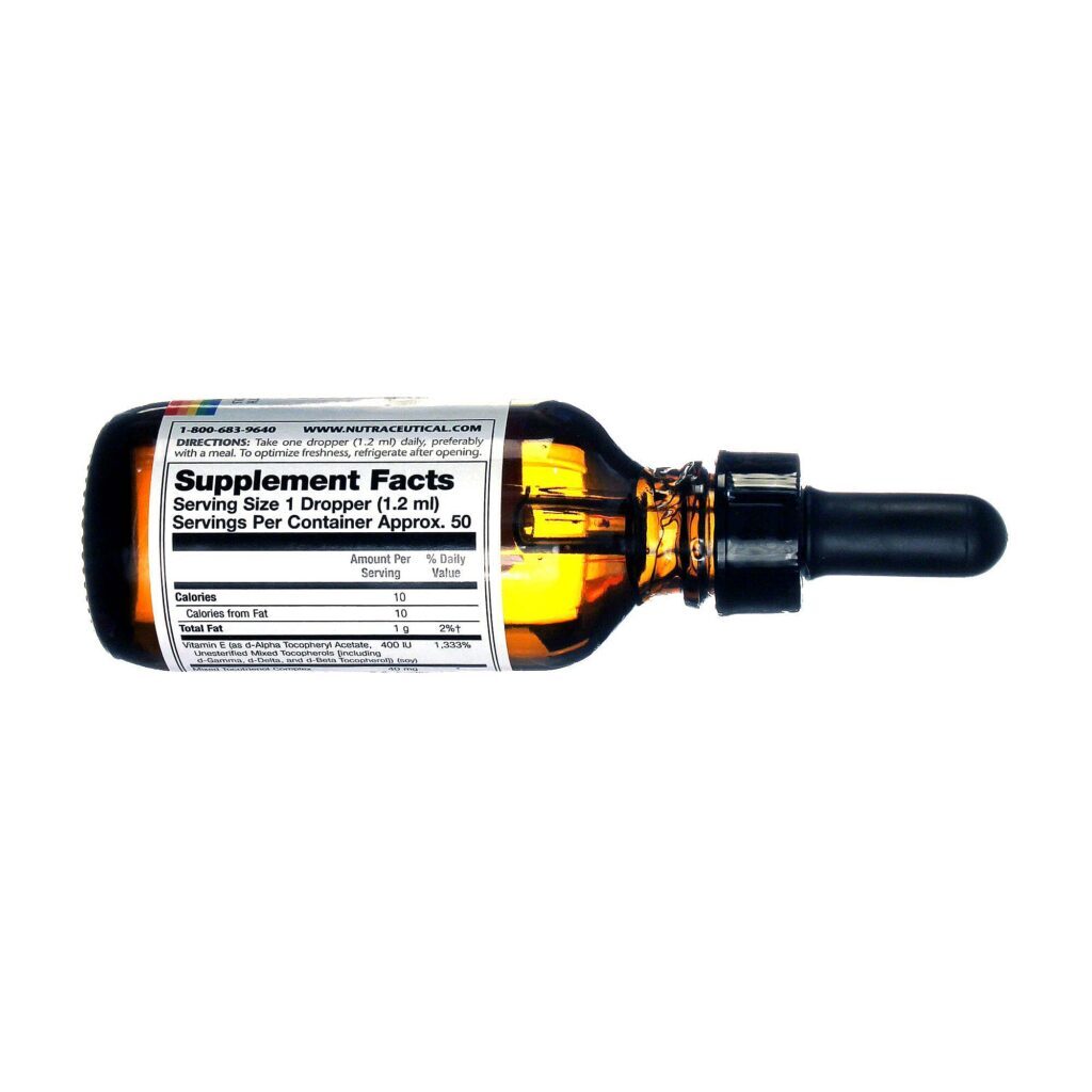 Solaray Vitamina E 400 UI Líquida 60ml - Pureza e Potência para Sua Saúde - Imagem 2