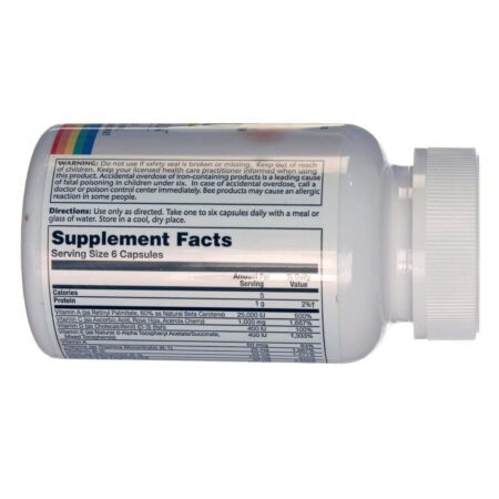Solaray Spectro Multivitamínico 100 Cápsulas: Nutrição Completa para Sua Saúde - Imagem 2