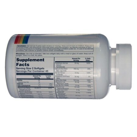 Solaray Provide™ Multi-Vita-Min - Polivitamínico Essencial com 90 Cápsulas - Imagem 2