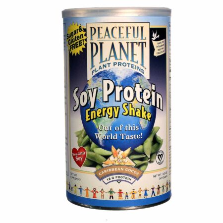 VegLife, Proteína de Soja Peaceful Planet, Cacau Caribenho - 347 g (12,3 oz)