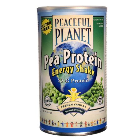 VegLife, Proteína de Ervilha Peaceful Planet, Baunilha - 534 g (18,84 oz)