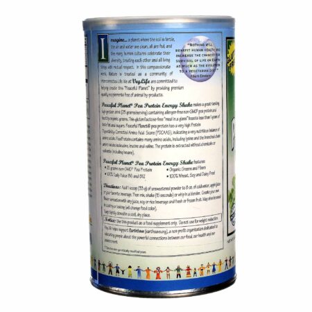 VegLife, Proteína de Ervilha Peaceful Planet, Baunilha - 534 g (18,84 oz) - Image 3