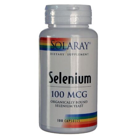 Solaray Selênio 100 mcg 100 Cápsulas