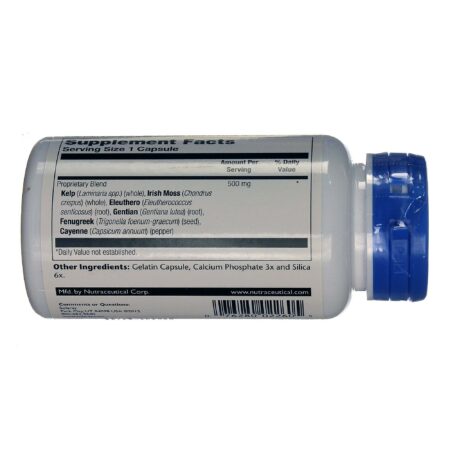 Solaray, Thyroid Blend­™ SP-26™ - 100 Cápsulas - Image 3