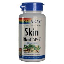 Solaray Skin Blend™ SP-4™ Vitaminas Para Pele – 100 Cápsulas: Saúde e Vitalidade para Sua Pele