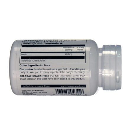 Solaray Inositol 700mg Sem Sabor: Potencialize Seu Bem-Estar e Metabolismo no Brasil - Imagem 3