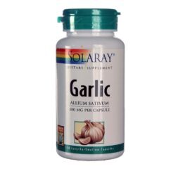 Solaray Alho 500 mg - 100 Cápsulas: Saúde Cardiovascular e Imunidade no Brasil