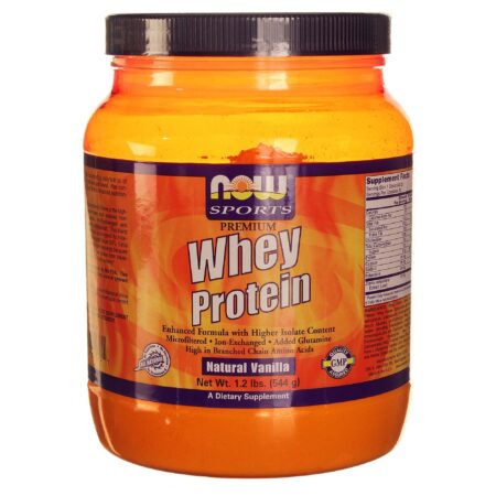 Whey Proteína Now Foods Prêmio Baunilha 1.2 lbs (544g)