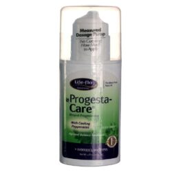 Life-Flo Progesta-Care Creme com Progesterona Natural e Hortelã-pimenta 113g (4 oz)