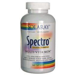 Solaray Multi Vitaminas e Minerais Spectro™ Fórmula Original - 360 Cápsulas: Nutrição Completa para Você