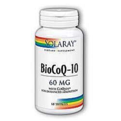 Solaray BioCoQ10 60 mg 60 Cápsulas: Energia Celular e Saúde Cardiovascular