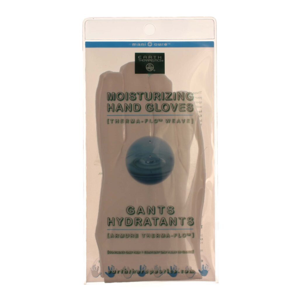 Earth Therapeutics Luvas Hidratantes Para Mãos - 1 Par: Revitalização Profunda e Conforto Duradouro