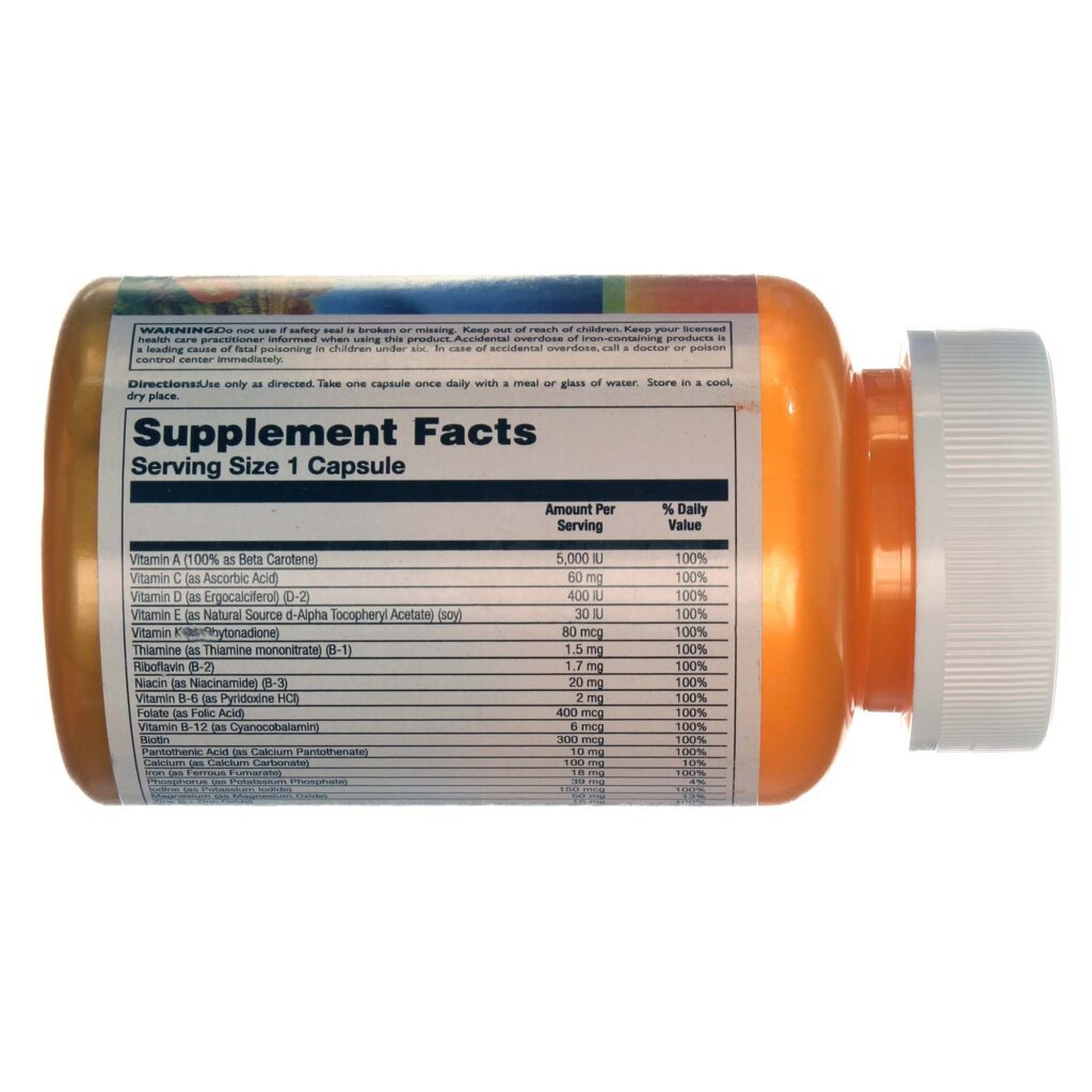 Thompson Multivitamínico All-In-One 60 Cápsulas Vegetarianas - Sua Saúde Completa! - Imagem 2