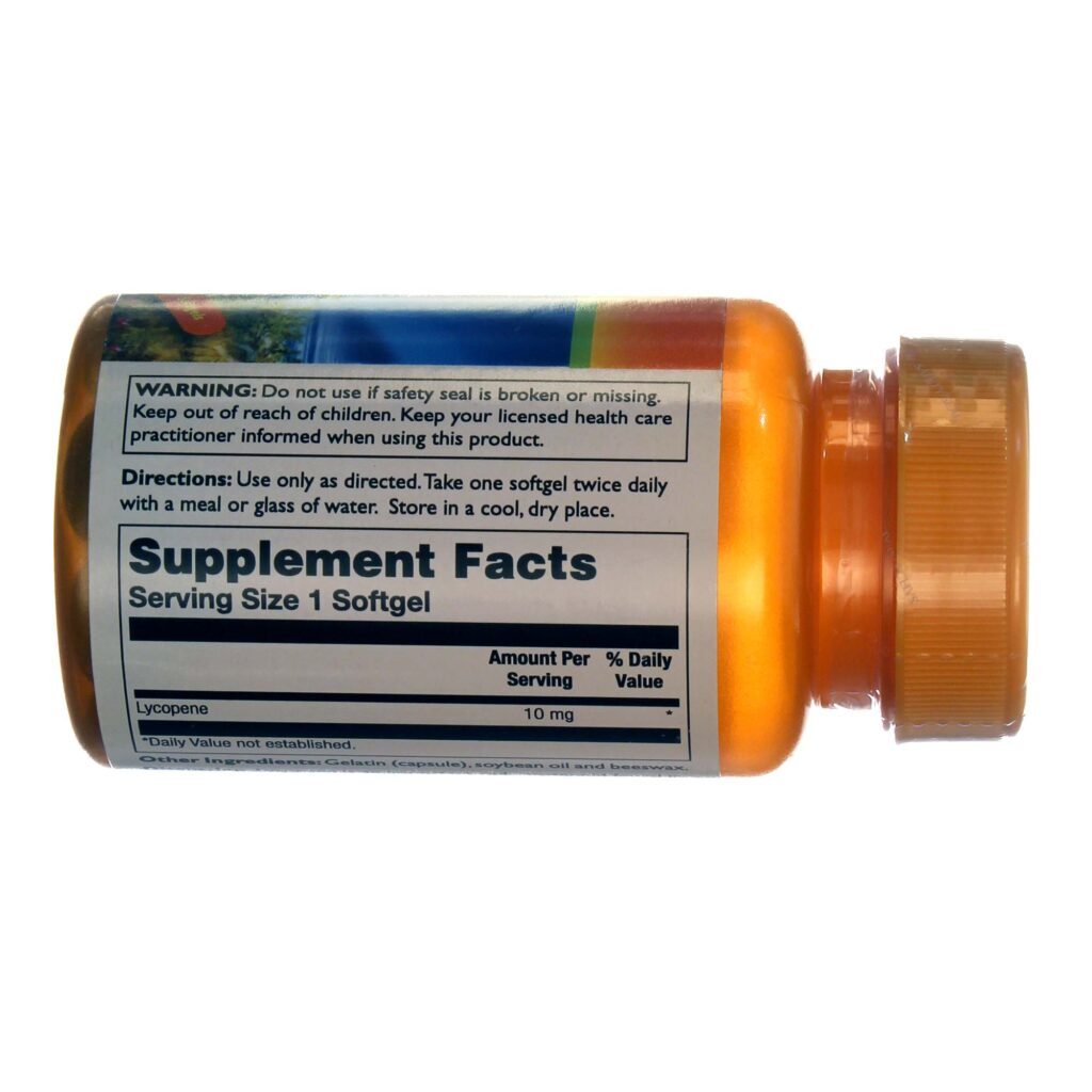 Thompson Licopeno 10mg 30 Cápsulas: Antioxidante Poderoso para sua Saúde - Imagem 2