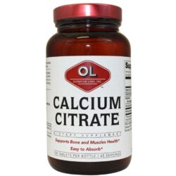 Olympian Labs Citrato de Cálcio 100 Tabletes: Saúde Óssea e Bem-Estar