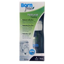 Mamadeira Born Free de Vidro Gargalo Largo 150ml: Segurança e Conforto Puerperal no Brasil