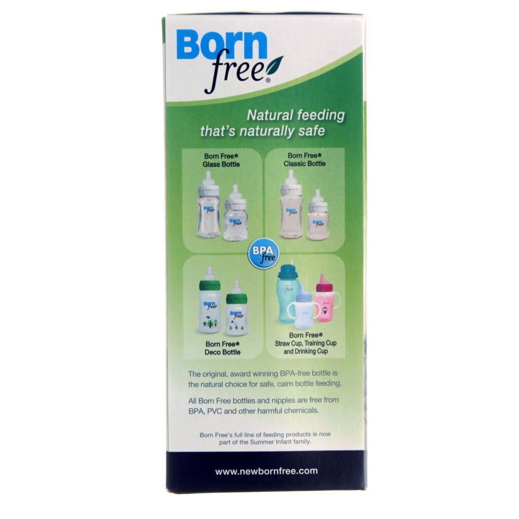 Mamadeira Born Free de Vidro Gargalo Largo 150ml: Segurança e Conforto Puerperal no Brasil - Imagem 4