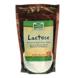 Now Foods Lactose 454g - Suplemento Essencial para Saúde Digestiva
