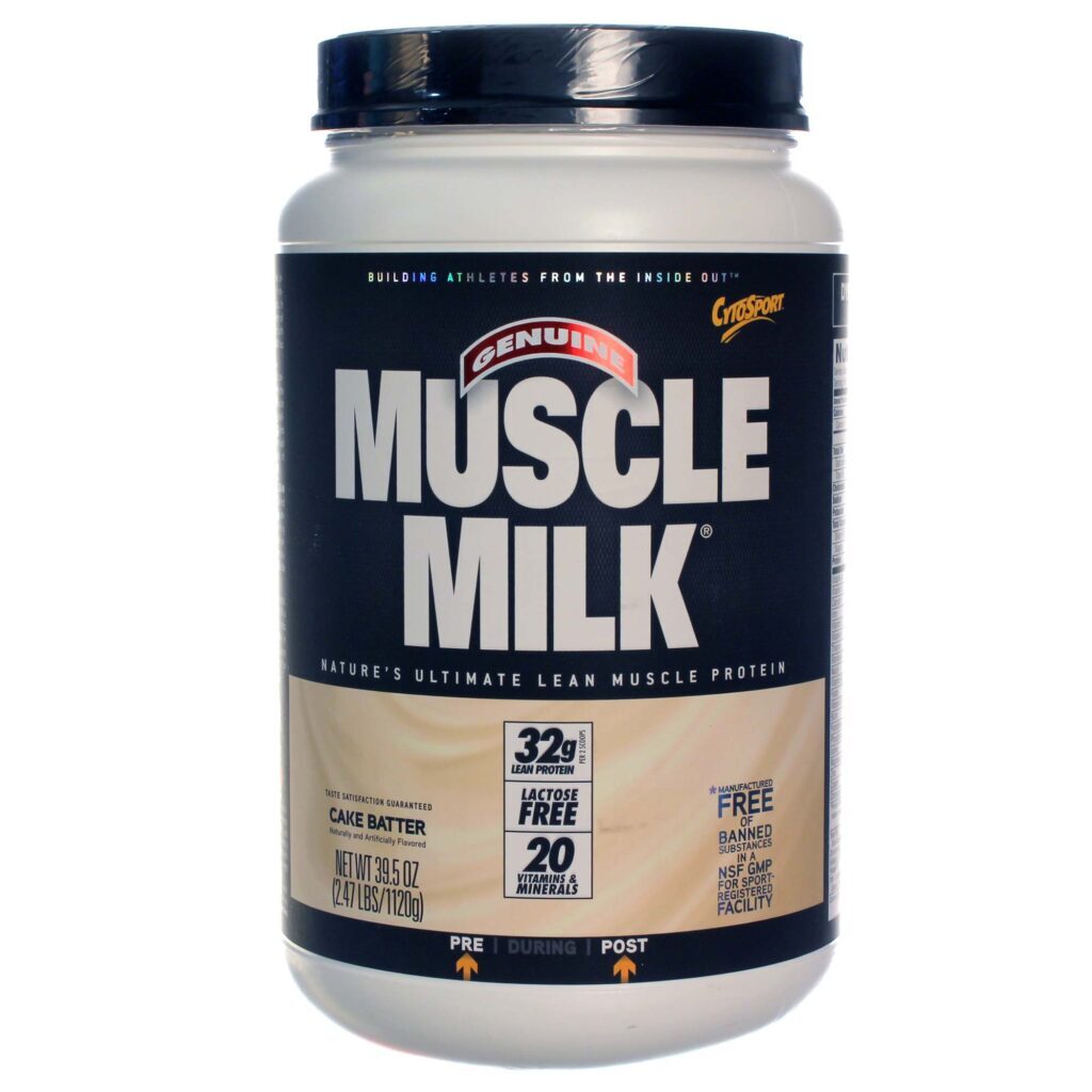 Muscle Milk CytoSport Cake Batter 1120g: Proteína Pura para Máxima Performance