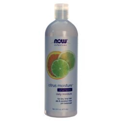 Now Foods Shampoo Diário Hidratante Citrus Moisture™ 473 ml - Cabelos Macios e Saudáveis
